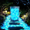 2026 Colorful Glow-in-the-Dark Garden Stones, Luminous Pebbles for Walkways & Aquariums, Rainbow Glow Rocks Outdoor Decor, Nighttime Stepping Stone Fillers, Patio Landscape Lighting (E,600) by Unknown
