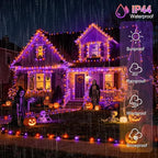 weillsnow 500 LED Halloween Lights Outdoor,164 FT Twinkle Lights Waterproof - Image 4