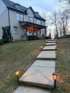 XMCOSY+ Solar Pathway Lights Outdoor 4 Pack, 25 Lumens Solar Garden Lights - Image 2