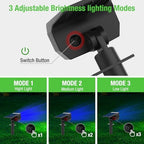 nipify Solar Spot Lights Outdoor, Solar Powered Waterproof Spotlight - Image 7