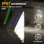 NIORSUN Solar Stair Lights,Cool White Outdoor Step Lights IP67 Waterproof Auto On Off, Outdoor Stair Lights for Steps,Stair,Patio,Yard,Porch,Front Door,Sidewalk,Deck Decor（Brown, 16 Pack） - Image 3