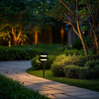 Lumina Lighting® Low Voltage Landscape Lighting Cast-Aluminum Pagoda Path and Area Light Warm White 4W G4 LED Bulb and ABS Ground Stake Included for Yard Walkway Lawn PAL0103-BkLED6 (Black,6-Pack) - Image 4