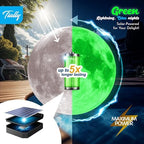 TIALLY Floating Pool Lights - Solar Light Up Moon Balls, Multicolor 6 Pack - Image 3