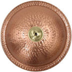 Achla Designs BBHC-02T-TR Hammered Tripod Stand Birdbath, Polished Solid Copper, Black - Image 4