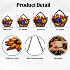 Fruitful Basket Acrylic Suncatcher - Image 2
