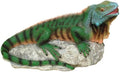 Design Toscano Ike, the Iguana Spitter Piped Statue by DesignToscano