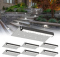 HIBOITEC Hardscape Lighting Low Voltage 7 Inch Retaining Wall Lights 6Pack by HIBOITEC
