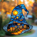 Magic City Witch Hat Acrylic Suncatcher by AVAGAN