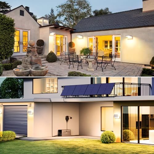 Outdoor LED Wall Light 40W White Flood Lights 350°Rotation - Image 5