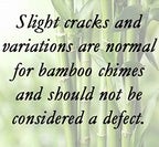 Woodstock Chimes Asli Arts Collection, African Trio Bamboo Chime, 32'' Bamboo Wind Chimes for Outdoor, Patio, Home or Garden Décor (CAT601) - Image 4