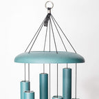 74" Aluminum Wind Chimes - Premium Wind Chime to Create a Zen Atmosphere - Wind Chime Suitable for Outdoor, Garden, Patio, Backyard, Garden, Decoration with Wind Catcher Decor Gift (Patina Green) - Image 5