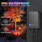 SUNVIE 3W RGBW LED Low Voltage Landscape Lighting Kit, Dusk to Dawn, 12 PCS - Image 7