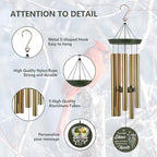 ASTARIN Personalized Wind Chimes in Memory of a Loved One, Bereavement Gifts for Loss of Father, Memorial Gifts Sympathy Deep Tone Wind Chimes for Outdoor, 30/36 inch Garden Decor(Produced in Texas) - Image 4