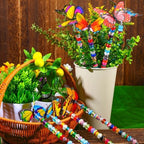 Tigeen 236 Pcs Garden Stake DIY Fairy Wand Plant Stake, Butterfly - Image 3