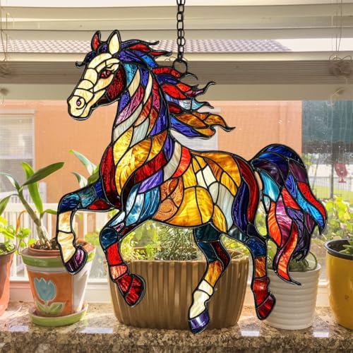 Radiant Horse Acrylic Suncatcher - Image 4