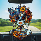 Floral Skeleton Acrylic Suncatcher - Image 5