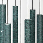 Corinthian Bells 30 Inch Green Wind Chimes for Outside, Outdoor Garden Wind Chime with Relaxing Sound, Made in USA - Image 2