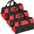 Sanwuta 3 Pack 16 Inch Tool Bags, Classic, Red by Sanwuta