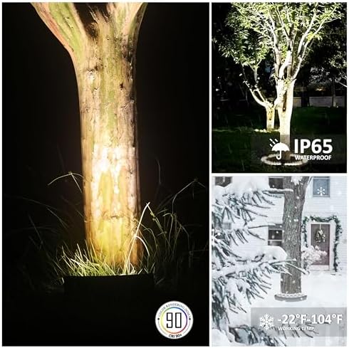 12V LED Low Voltage Flood Lights Outdoor for Tree Uplighting - Image 4