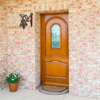 Decorative Bell, Cast Iron Dinner Bell with Clear Sound, Retro Hanging Bells for Farmhouse Garden Outside Decor - Image 7