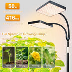 FECiDA 76" Floor Lamp Grow Light with Stable Base for Tall Indoor Plants - Image 4