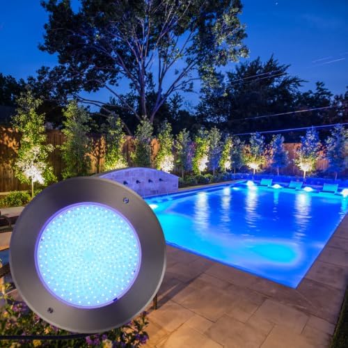 LED Pool Light Inground Pool, 12v RGB Color Changing Pond Lights - Image 7