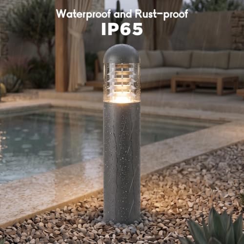 31.5" Landscape Path Lights, IP65 Waterproof Pathway Lights Wired - Image 3