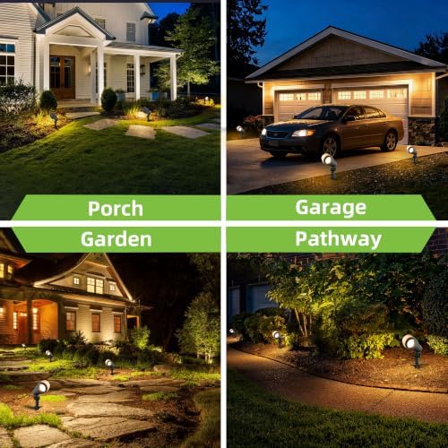 hykolity Low Voltage LED Landscape Spotlights, Aluminum Spot Lights Outdoor - Image 6