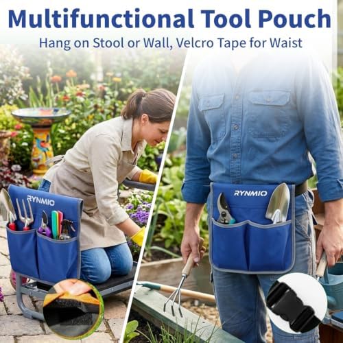 Garden Kneeler and Seat Heavy Duty Wider Thicker Kneeling Pad Stool Blue - Image 5