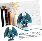 Halloween Gothic Devil Gargoyle Resin Statue for Lawn Office Decor - Image 7