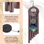 Personalized Listen to the Wind Memorial Wind Chimes - Image 3