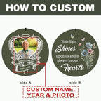 ASTARIN Personalized Wind Chimes in Memory of a Loved One, Bereavement Gifts for Loss of Father, Memorial Gifts Sympathy Deep Tone Wind Chimes for Outdoor, 30/36 inch Garden Decor(Produced in Texas) - Image 5