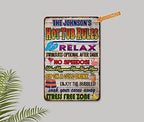 Personalized Hot Tub Rules Sign Custom Sign Backyard Oasis Patio Decor Outdoor Sauna Paradise Pool BBQ Tiki Gift 116242002008 - Image 3
