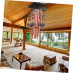 Metal Aluminum Tube Wind Chime, Copper Vintage Garden Pendant for Home Xmas - Image 5