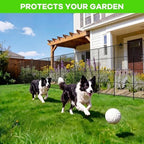 No-Dig Decorative Metal Garden Fence, Weatherproof Rustproof Animal Barrier - Image 3