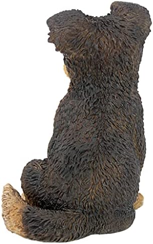 Design Toscano Brown Collie Puppy Dog Statue - Image 6