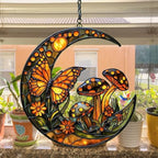 Cresent Forest Butterfly Acrylic Suncatcher - Image 4