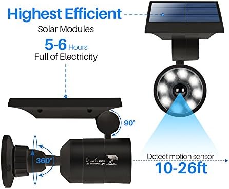 Solar Motion Sensor Lights Outdoor Waterproof - Image 5