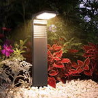 JOFIOS Solar Pathway Lights 4 Pack with Warm White and Cool White Mode, Modern Solar Path Lights Outdoor Waterproof, Perfect Solar Lights for Backyard, Lawn, Driveway, Walkway, Garden Decorative. by JOFIOS