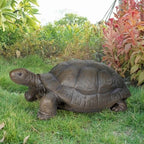 SKYFIRE Large Turtle Statues for Garden - 29.5' x 15.7' x 11.8' Fiber Reinforced Concrete Figurines, Garden Sculptures & Statues for Outdoors, Lawn, Yard, Indoor - Tortoise Outdoor Decor - Image 3
