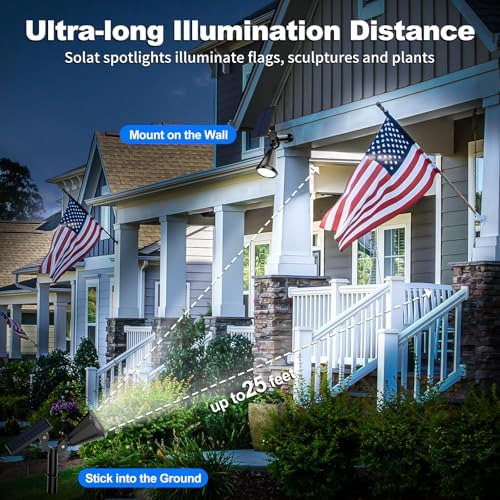 Solar Spot Lights Outdoor, 56 LED, Solar Spotlights - Image 6