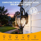Porch Lights Outdoor Wall Lights Exterior Sconce Light Fixtures - Image 4