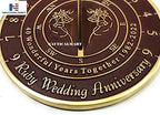 NauticalMart Ruby Wedding Anniversary Sundial Gift - Image 2