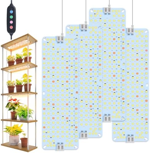 FECiDA High Output Flat Panel Grow Lights for Indoor Plants & Shelves by FECiDAGrowLight