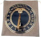 10'' Grow Old Sundial Clock – Solid Aluminum Antique-Style Garden Sundial with Jute Gift Case, Outdoor Patio & Yard Decor, Weather-Resistant Compass Timepiece, Nautical Gift - Image 5