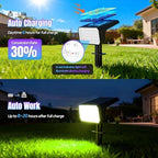 Color Changing Solar Spot Lights Outdoor Waterproof, 10 Pack, 28 LED RGB - Image 4