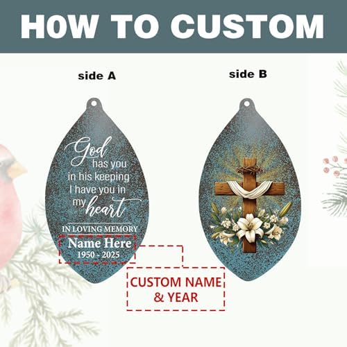ASTARIN Wind Chimes for Loss of Loved One, Sympathy Gifts Wind Chime for Loss, Personalized Sympathy Windchimes in Memory of Mom/Dad, Memorial Gifts for Bereavement Condolences(Produced in Texas) - Image 5