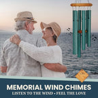 Woodstock Chimes Pluto Wind Chime for Outside 27" Verdigris Small, Light Airy Sound for Outdoor Garden, Patio, Porch Decor, Encore Collection DCV27 - Image 5