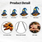 Magic City Witch Hat Acrylic Suncatcher - Image 2