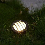 GOODSMANN Outdoor 4W LED Well Light 12V In-Ground Landscape Light Low Voltage Landscape Spot Lighting with Connector 200 Lumen 2800K Warm White Black Deck Light Aluminum Up Light for Tree Garden Patio - Image 6